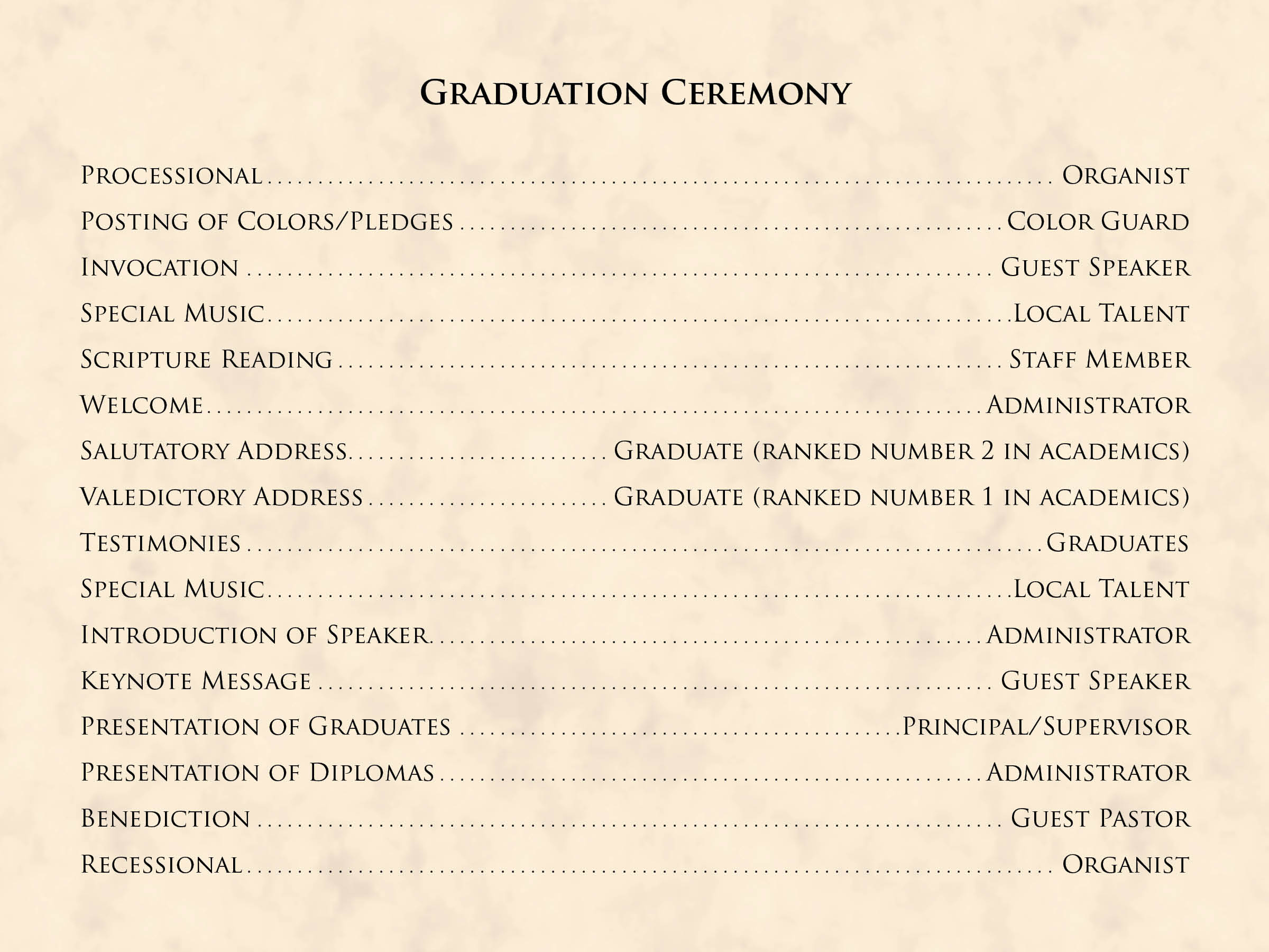 Graduation Checklist A C E School Of Tomorrow